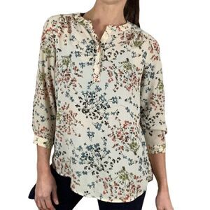 New! Dalia Floral Tunic Sz L